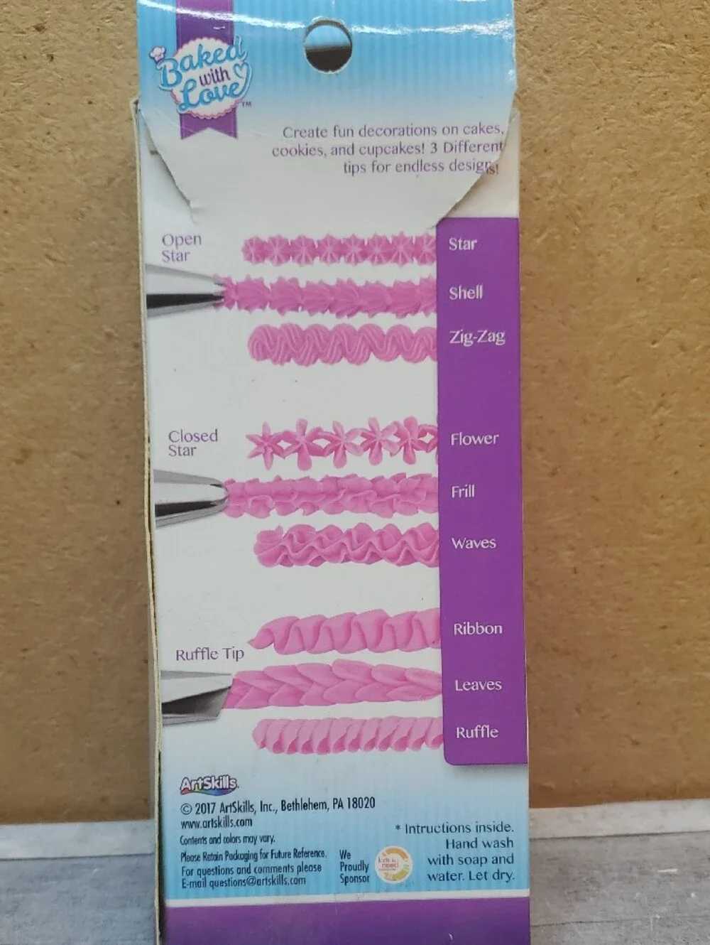 Baked With Love All-Purpose Decorating Kit  NIB